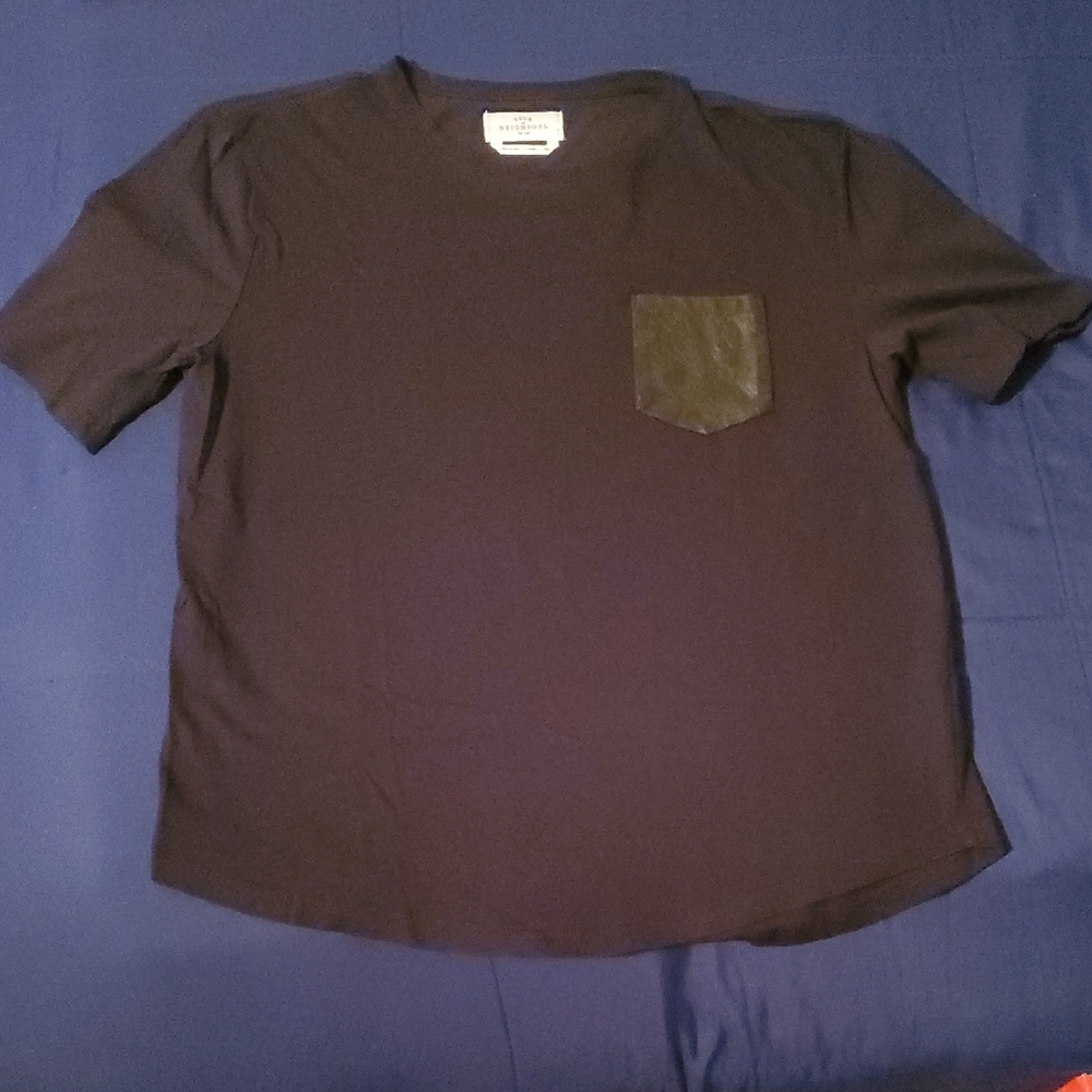 Black T-Shirt with Pocket